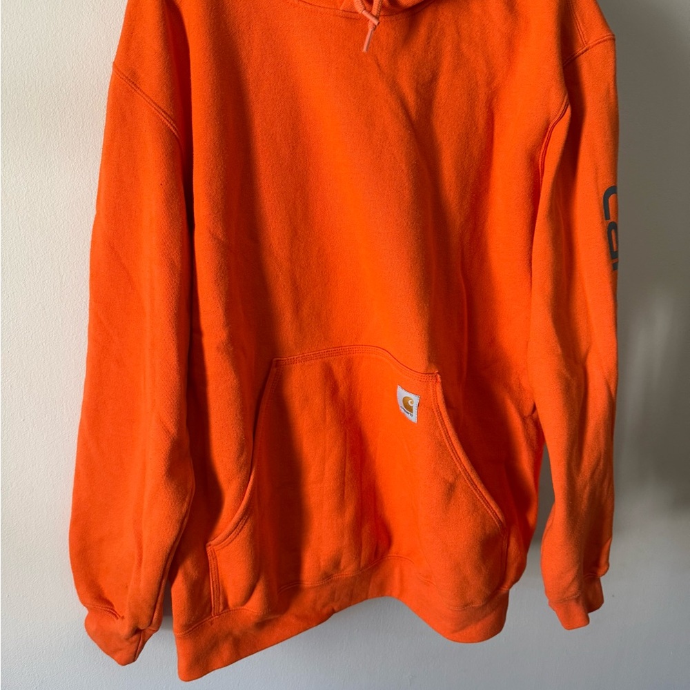 Carhartt Orange Hoodie